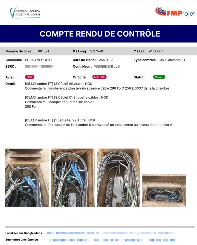 Compte-rendu automatisé